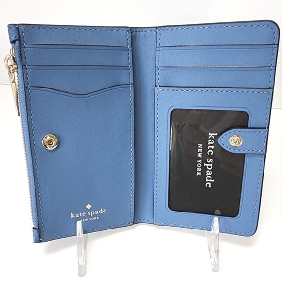 Kate Spade Leila Belt Bag Fanny Pack & Matching Wallet Bundle Fresh Blueberry - Picture 5 of 10